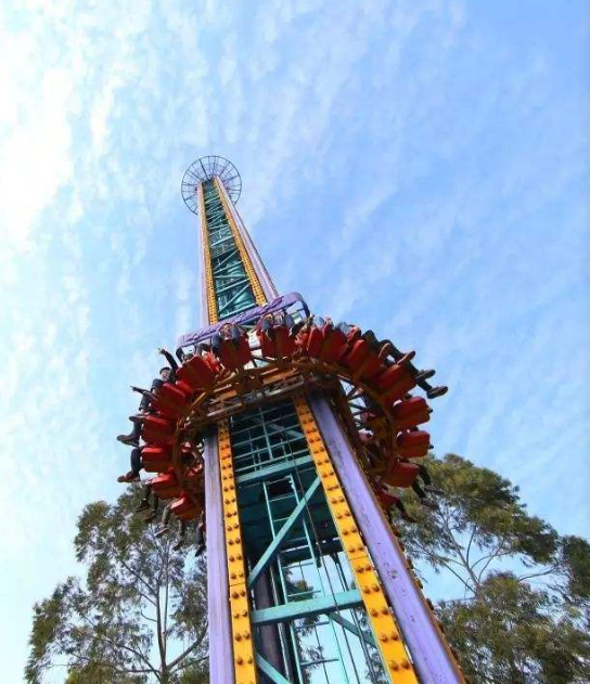 跳樓機實拍